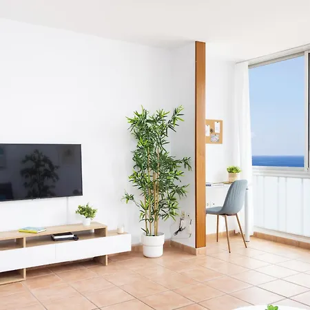 Semesterbostad Frontline Duplex Arenitas With Pool Candelaria